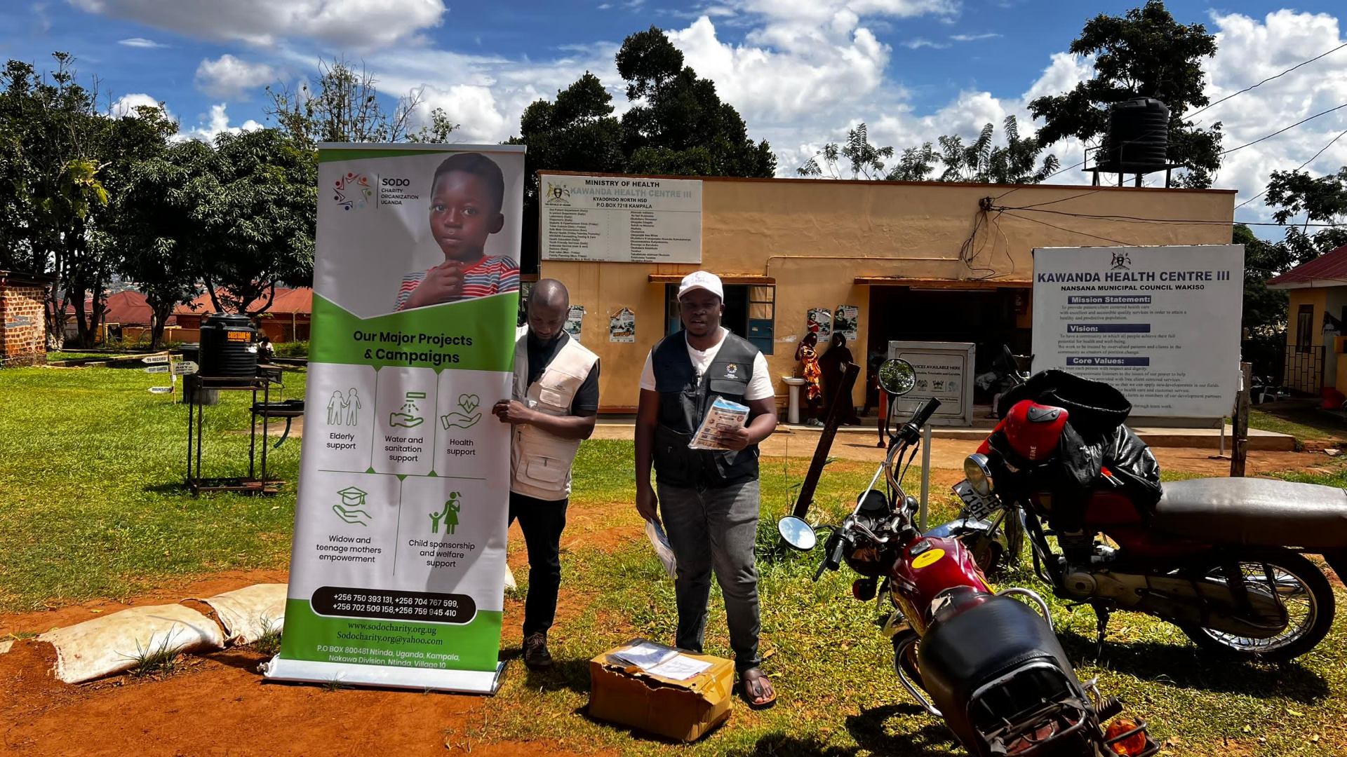 Health outreach with families